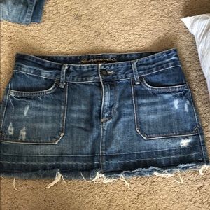 Abercrombie and Fitch denim skirt